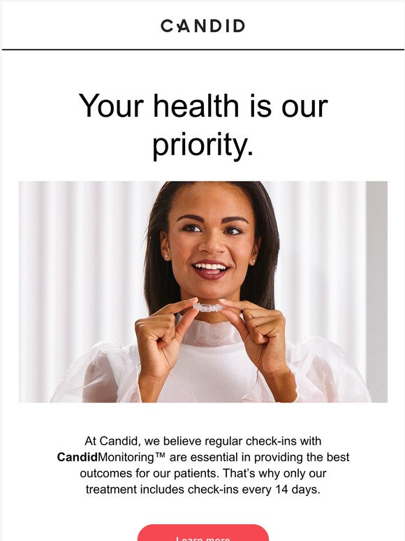We care about your health