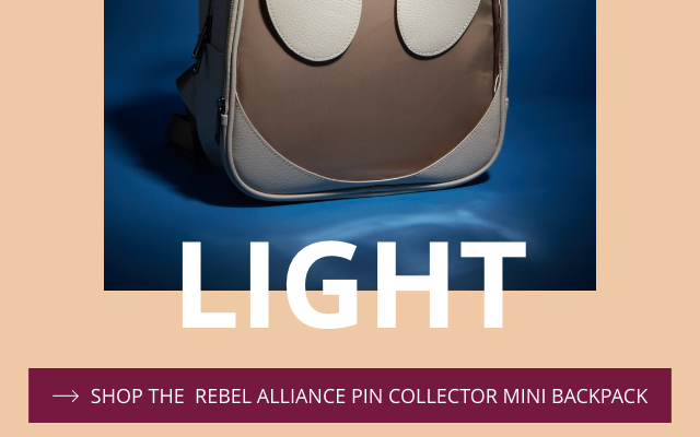 Star Wars x Heroes &Villains Rebel Pin hotsell Collection Mini Backpack