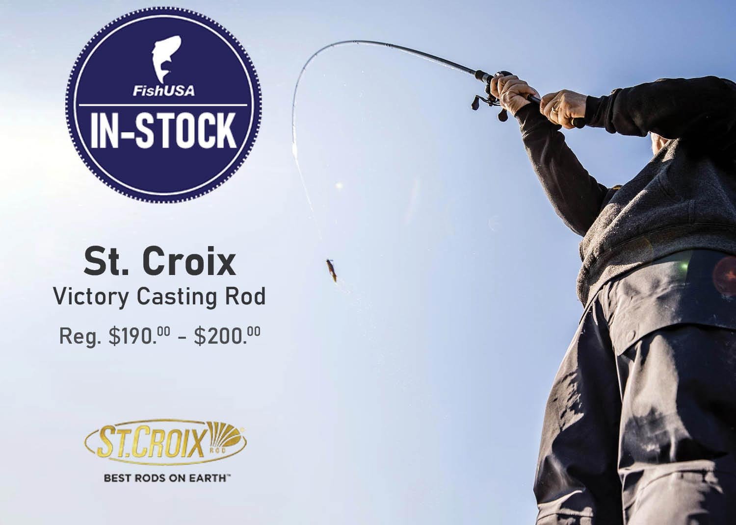 FishUSA: St. Croix Victory Spinning & Casting Rods In-Stock