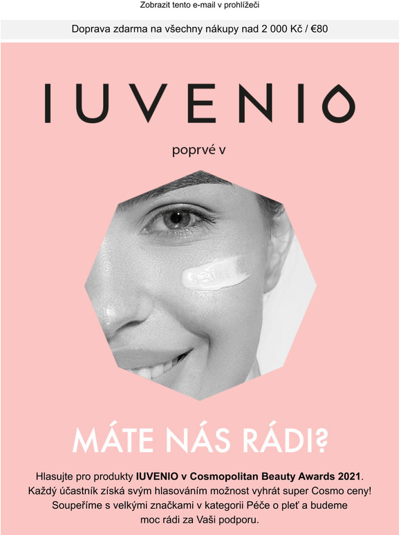 IUVENIO v Cospomolitan Beauty Awards!