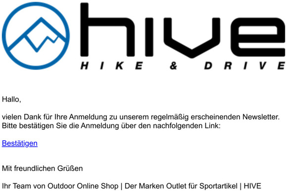 Bitte besttigen Sie Ihre Newsletter-Anmeldung