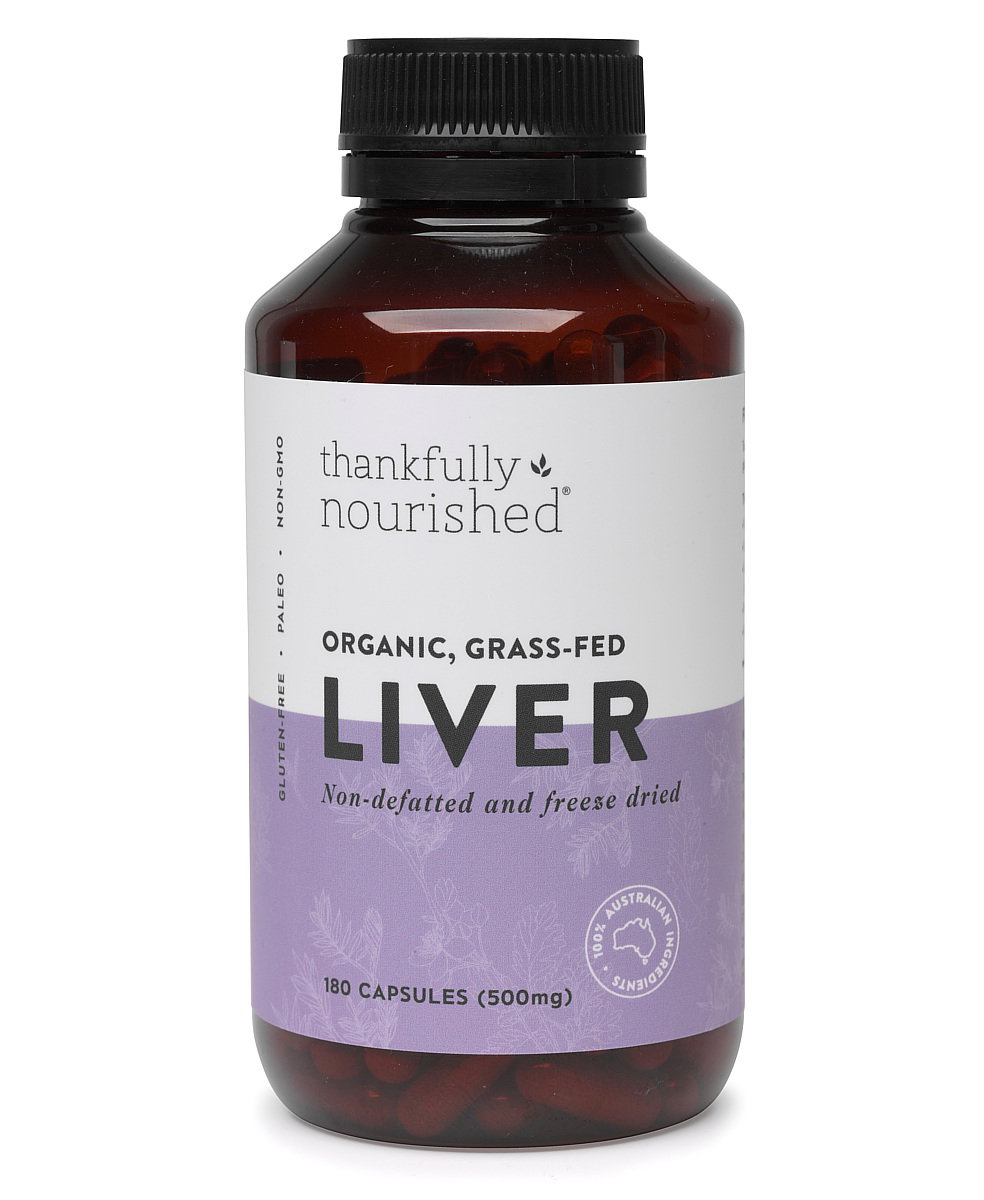Australian Organic Beef Liver Capsules