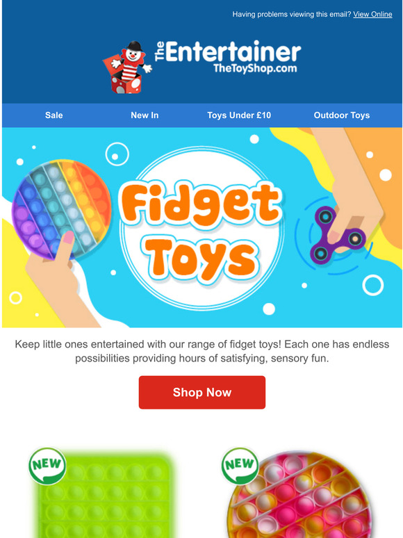 fidget toys the entertainer