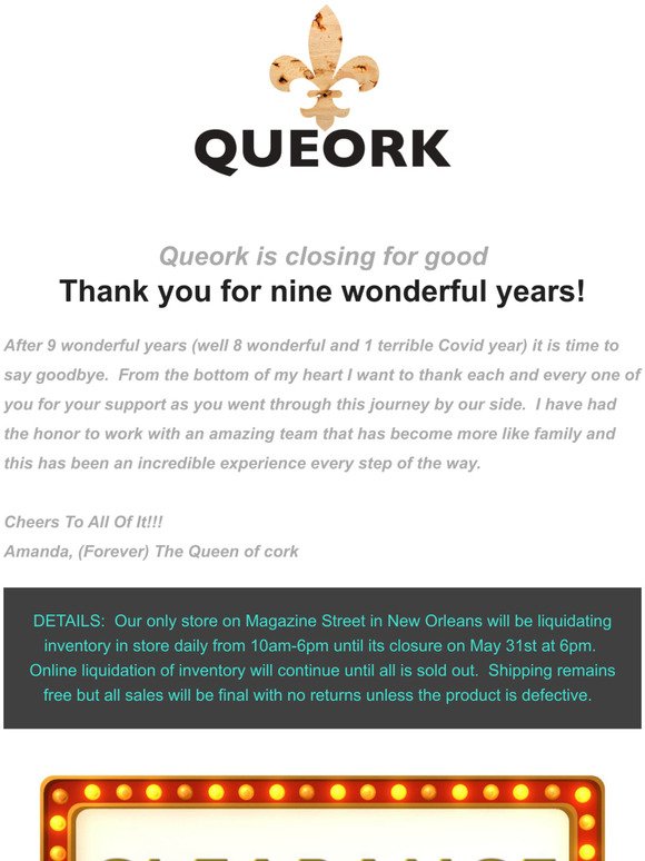 Queork Is Saying Goodbye