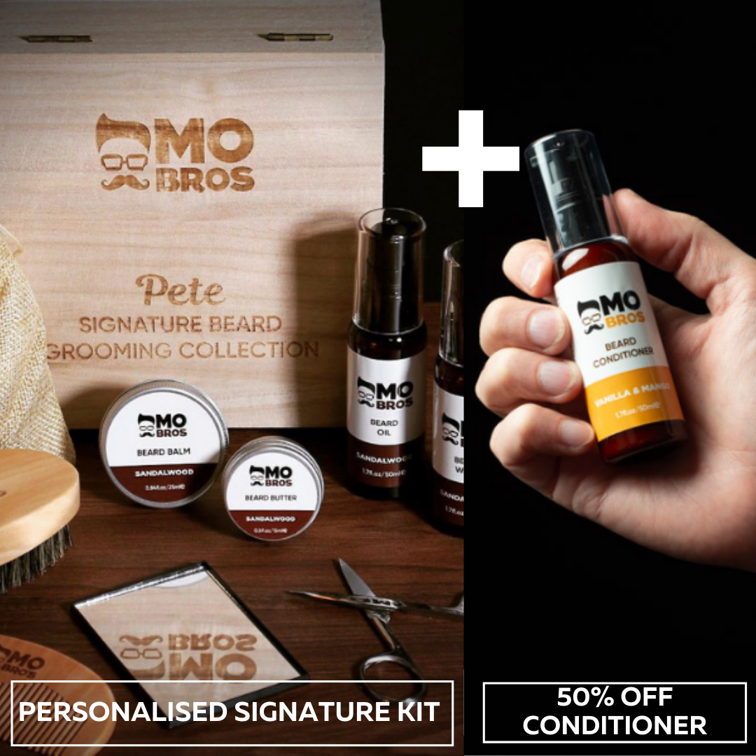 Beard oil offer
