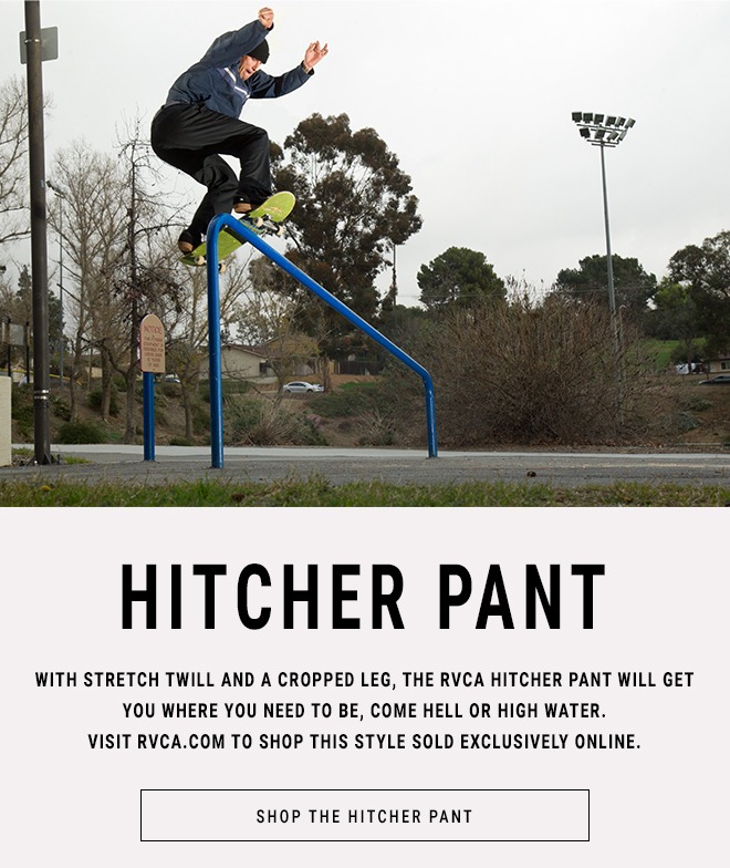 rvca hitcher pants