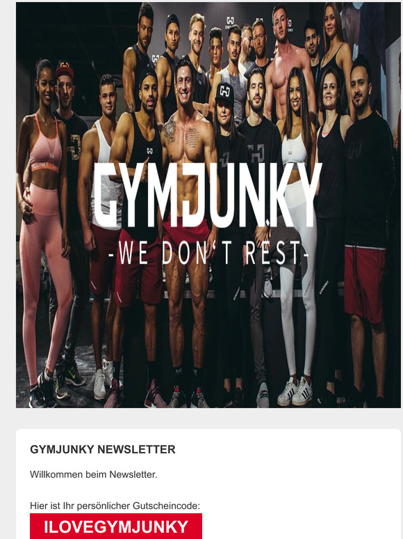 Dein GYMJUNKY-Rabattcode