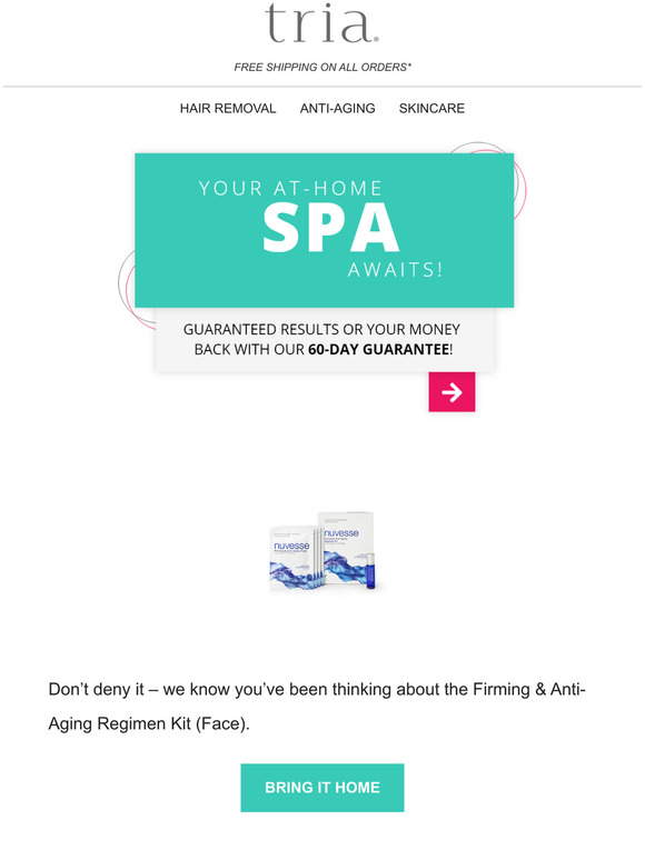 Tria Beauty You totally deserve this! Milled