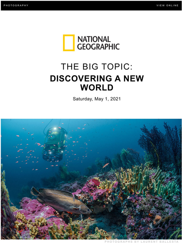 National Geographic: PHOTOGRAPHY: They spent 28 days under the sea | Milled