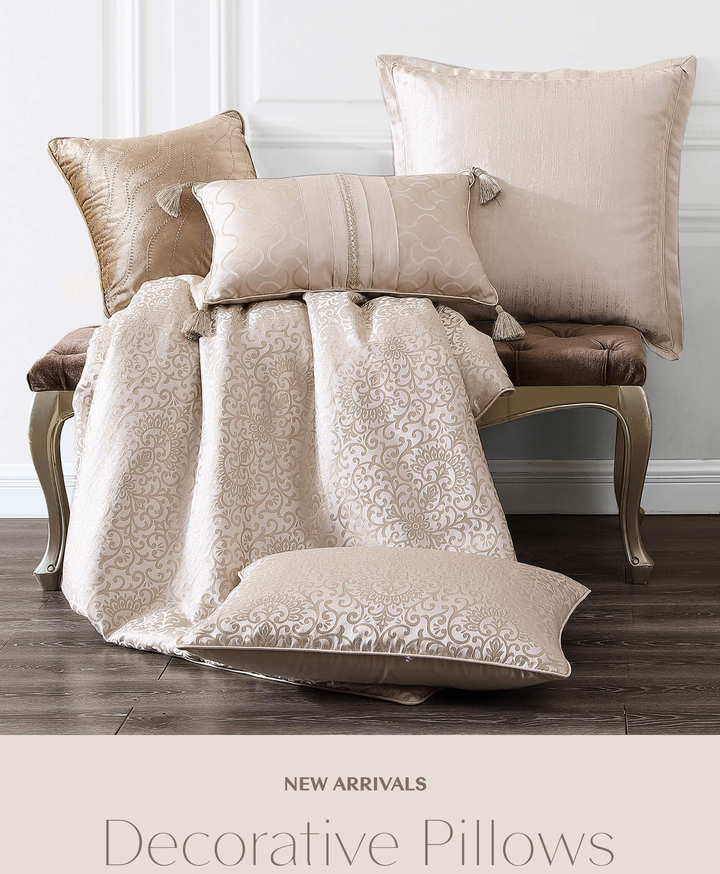 Croscill Decorative Pillows - Oblong & Square Bedding Decor