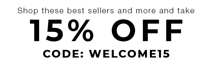 Coupon Code WELCOME15
