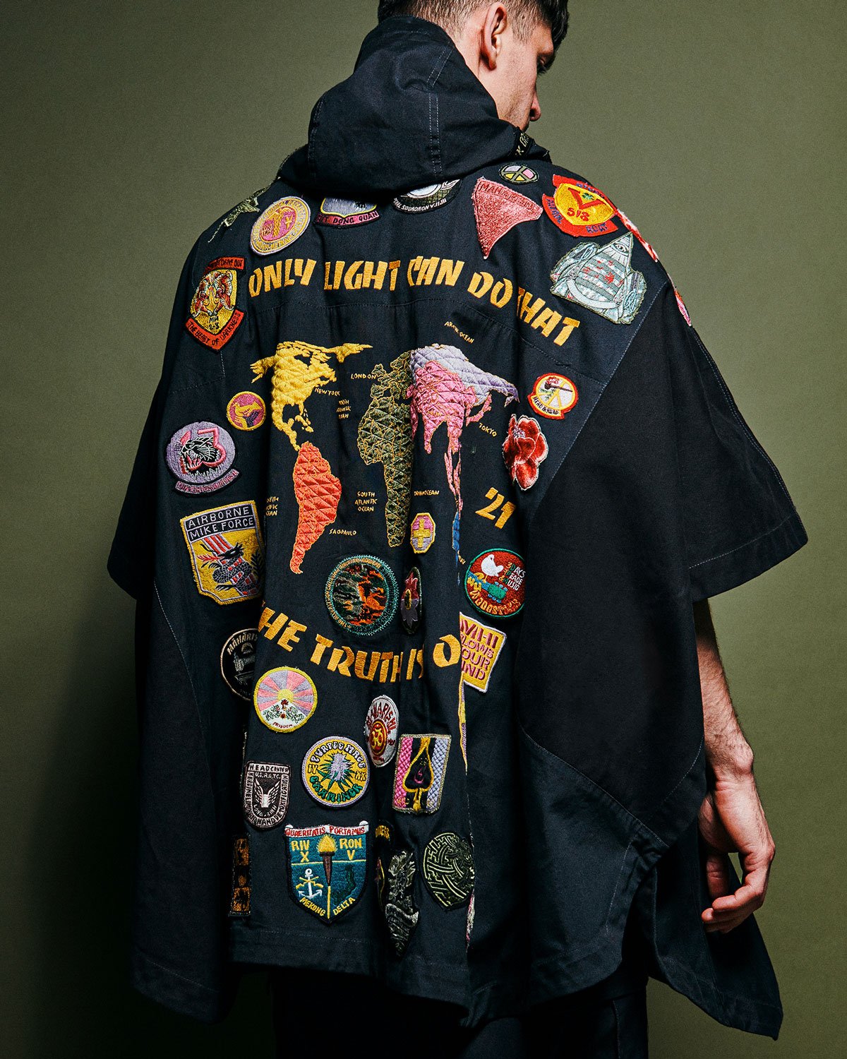 Maharishi Mike Force Camouflage Shirt Jacket for Men