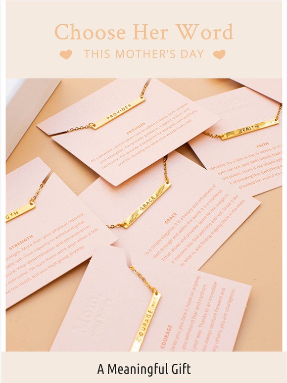 "Our Most Meaningful Mothers Day Gifts "