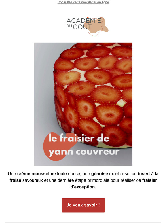 Fraisier De Yann Couvreur