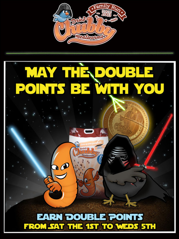 May The Double Chubby Points Be With You ...