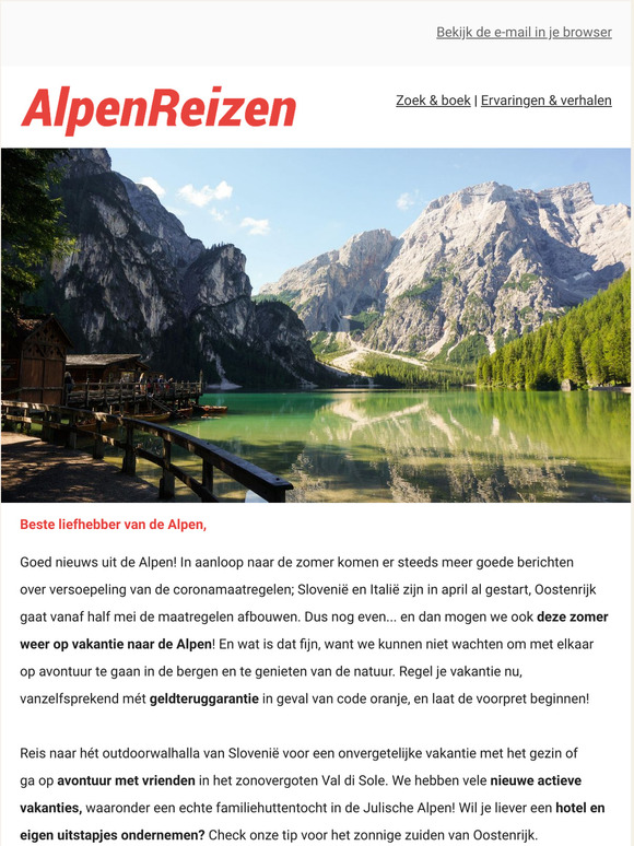 Plan nu je zomervakantie en laat de voorpret beginnen!