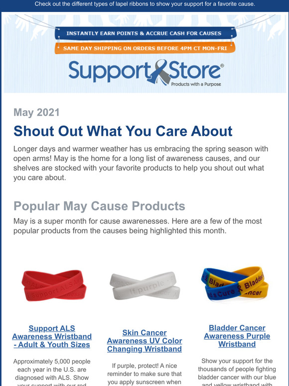 Shout Out What You Care About - May 2021