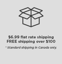 $6.99 flat rate FREE shipping