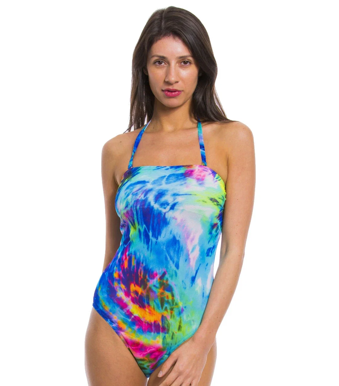 Image of Storm Tan Through Tube Swimsuit