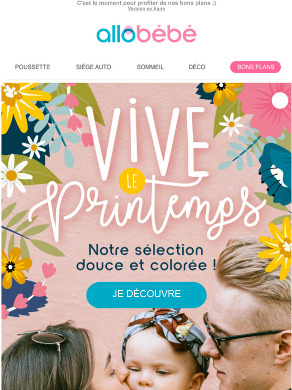 Allobebe Vive Le Printemps Dcouvrez Notre Slection De Produits Milled