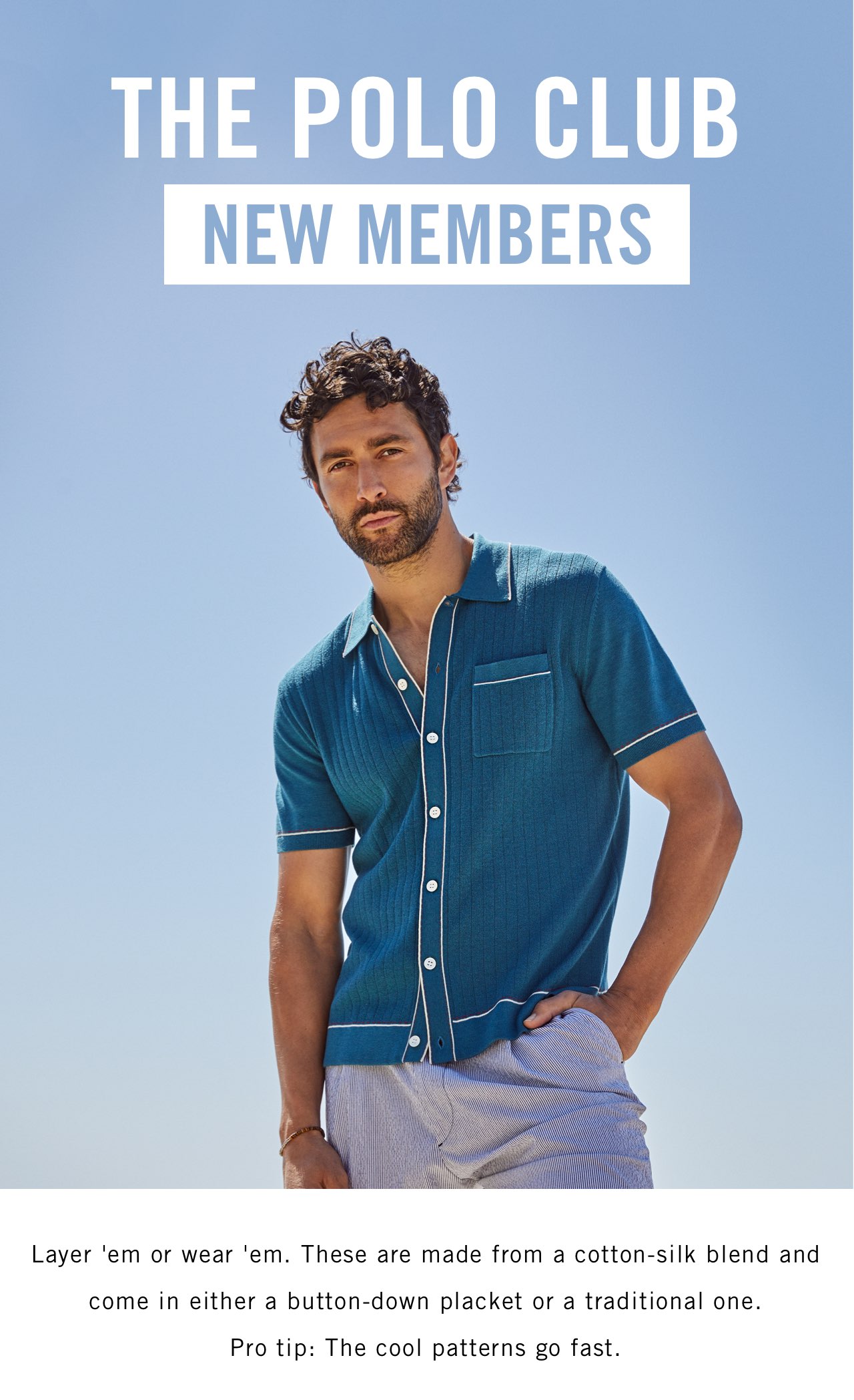 Our Amalfi-Inspired Sweater Polos 
