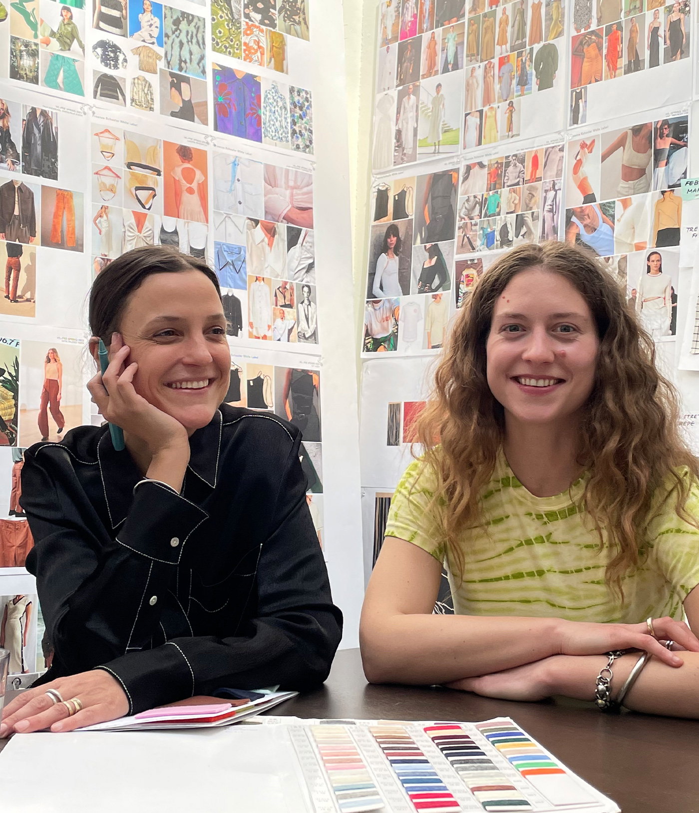 Liz G and Amber Day smiling in White Label, discover their favorite selects from the White Label collection.