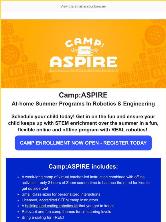 Register: Free Robotics Summer STEM Workshop