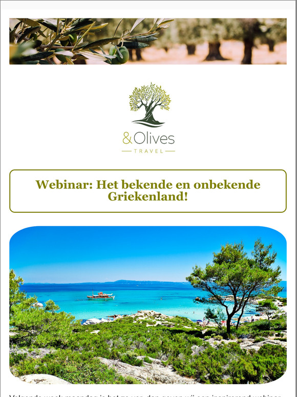 Meld je nu aan voor ons inspirerende webinar over Griekenland!