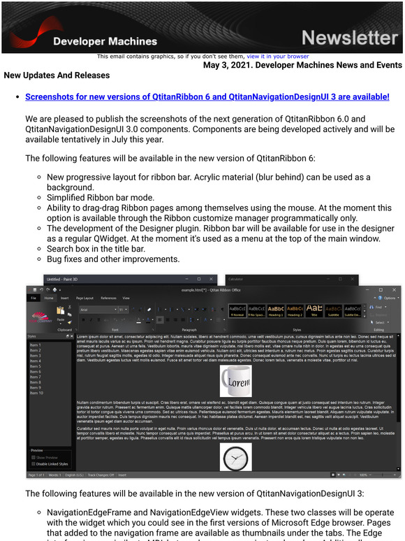 May 3, 2021. Developer Machines News