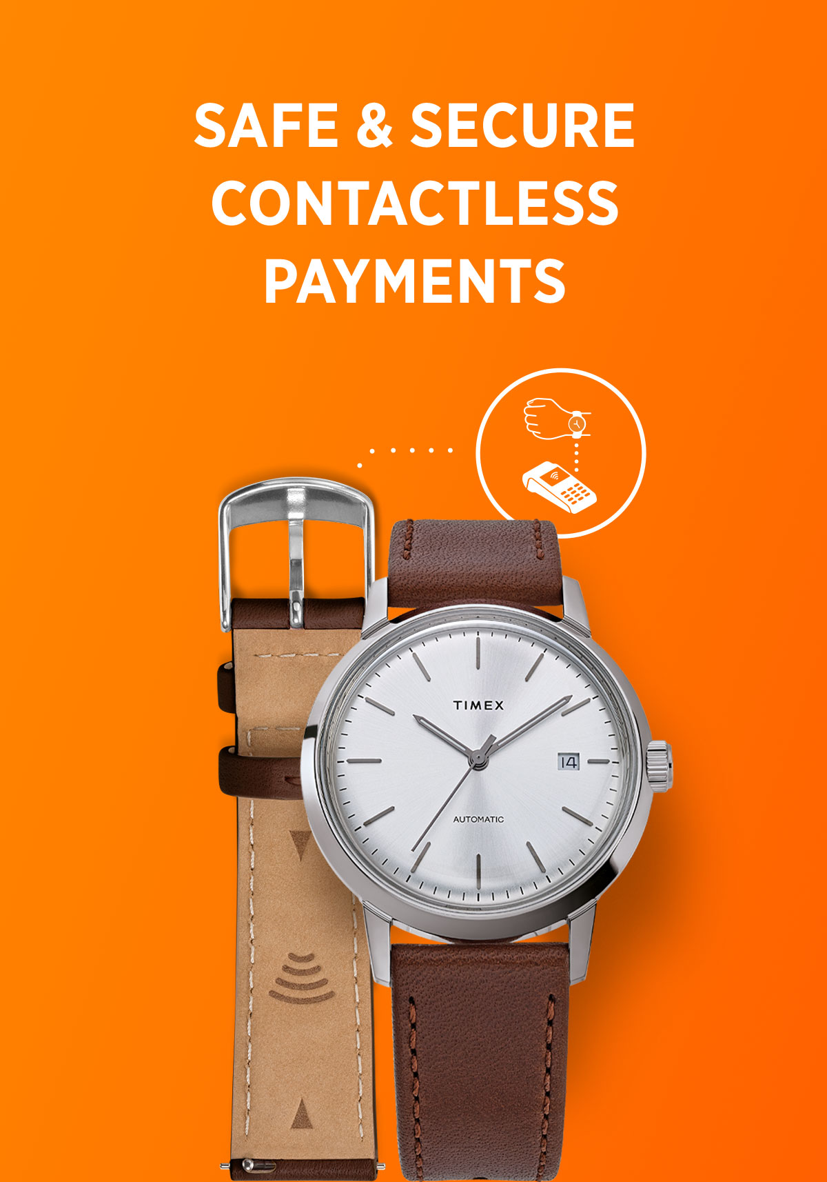 Timex: Timex Pay: Contactless payment in the strap | Milled