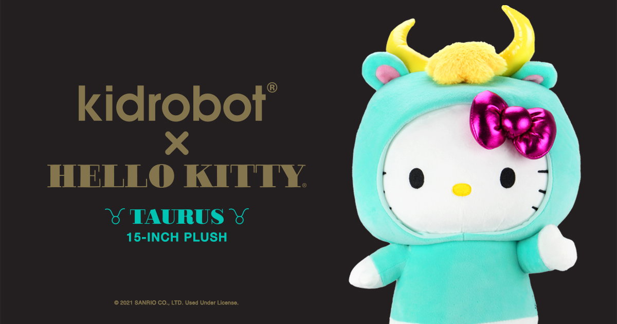 Hello Kitty Star Sign Taurus Medium Plush