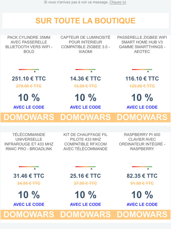  Que les promos soient avec vous ! 10% sur toute la boutique pour le Star Wars Day