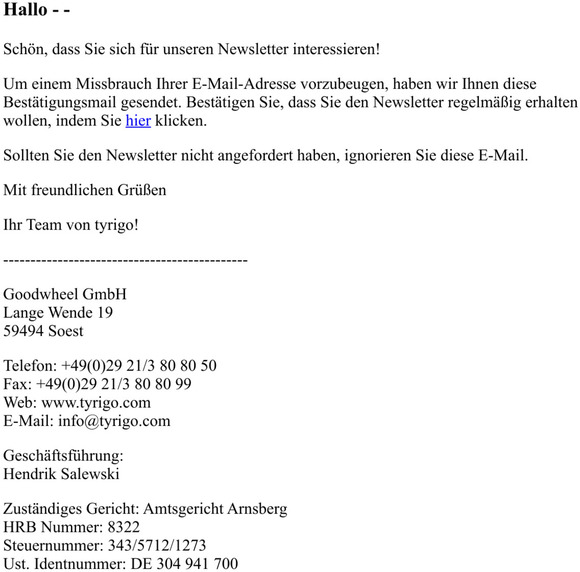Newsletter