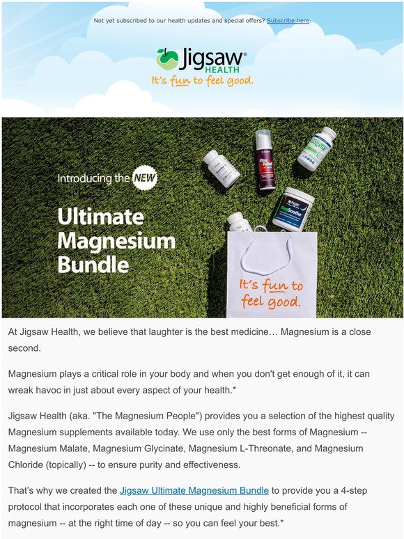 Introducing the NEW Ultimate Magnesium Bundle...