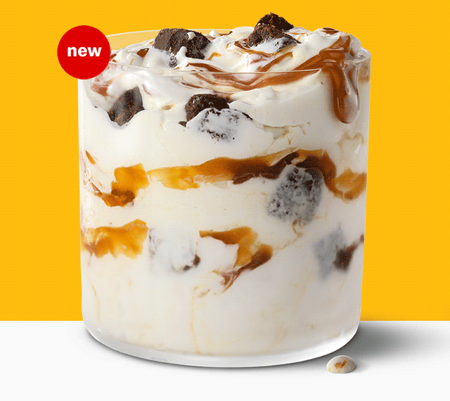 McDonald's FREE Caramel Brownie McFlurry today only in our app! Milled
