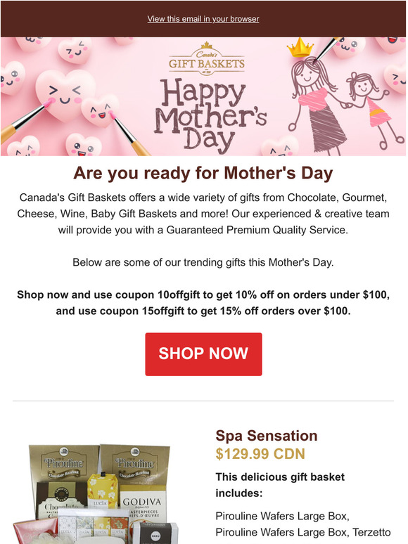 Save On Mothers Day Gifts!