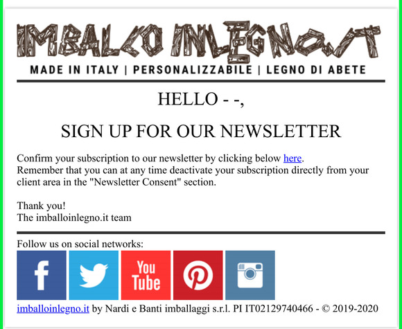 Subscribe to our newsletter