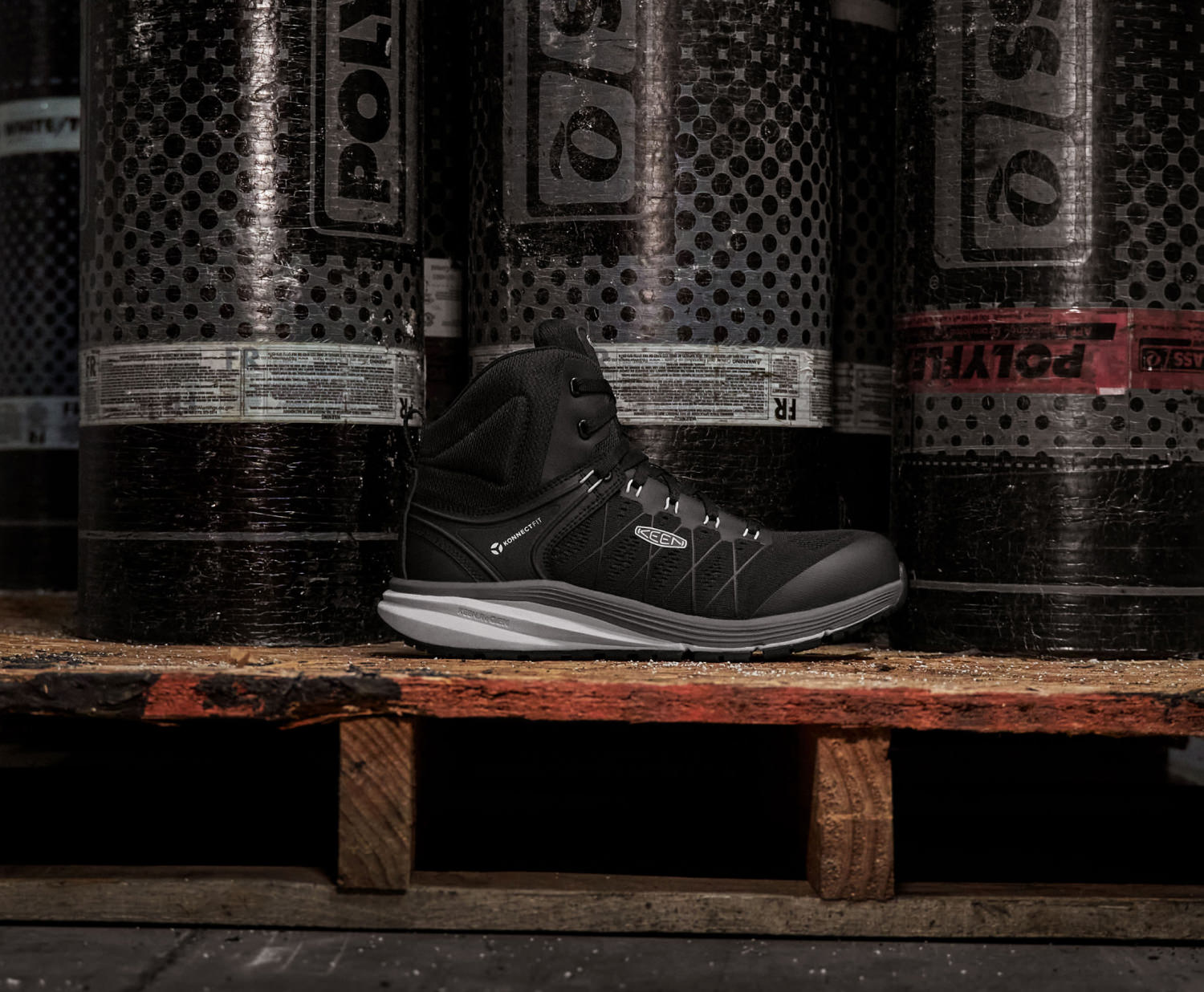 KEEN Best of the best shoes for warehouse work. Milled