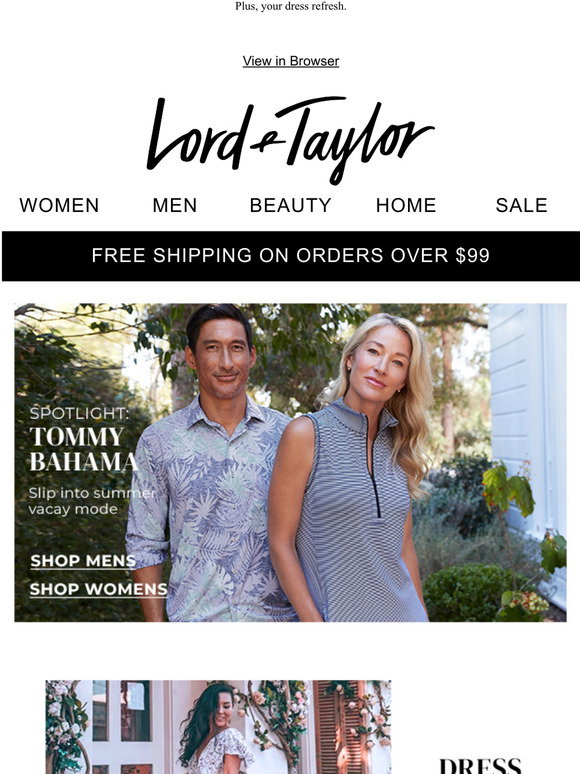 lord and taylor tommy bahama
