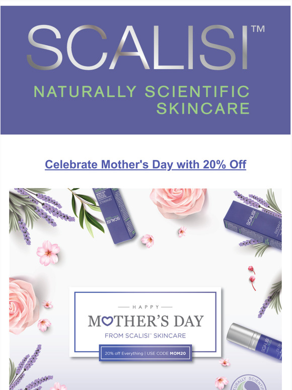 20% Off Sale for Mother's Day Starts Now
