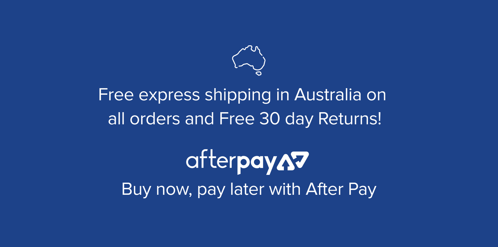 Free Shipping Free Returns Afterpay