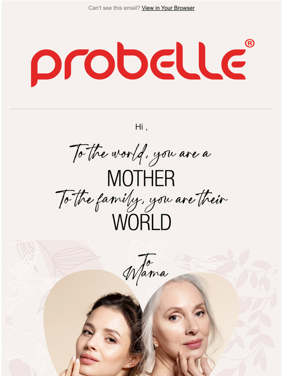 15% OFF Sitewide at PROBELLE