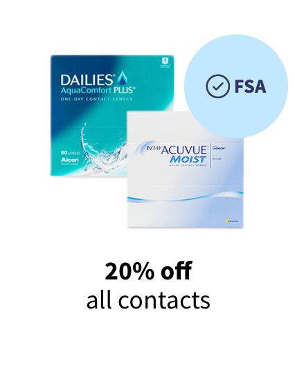 20% off all contacts