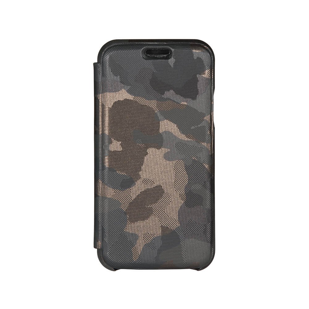 Image of Camo iPhone Xs Leather Case