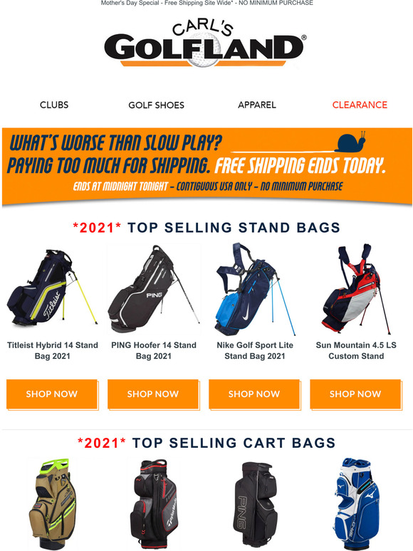 Nike Performance Golf Cart Bag 2023 - Carl's Golfland