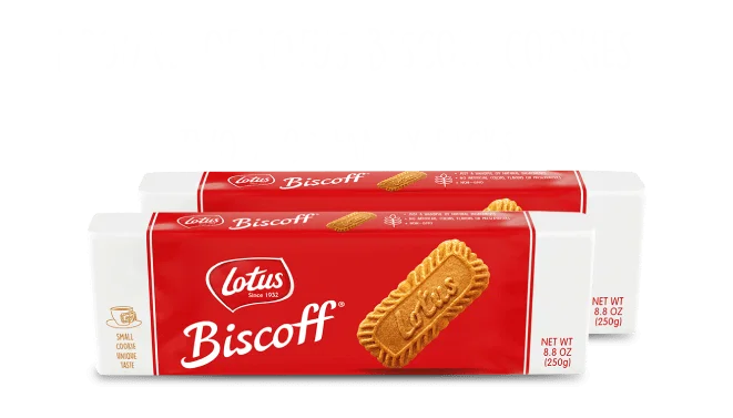 1 pound of lotus biscoff cookies=two 250 gram Family packs