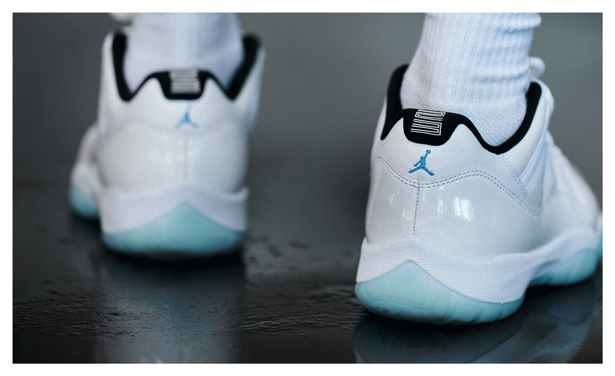 Sneakerboy Air Jordan 11 Retro Low Legend Blue Mens Toddler Milled