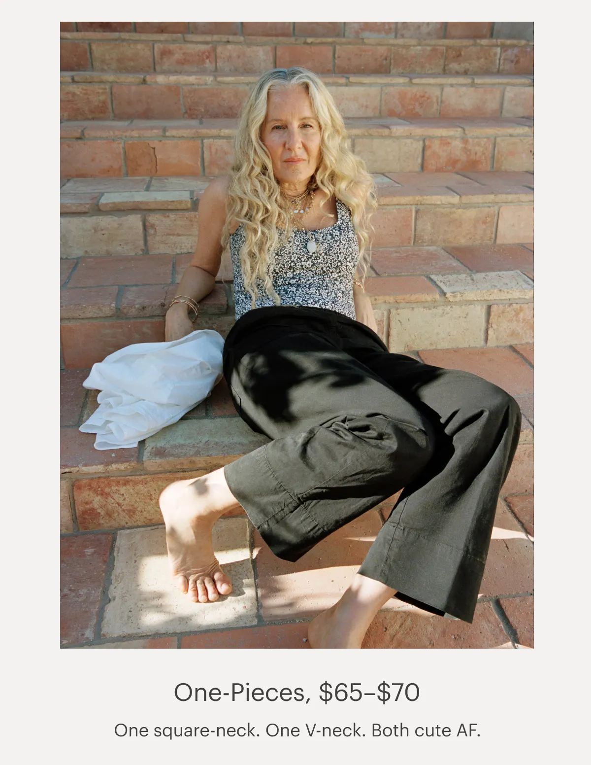 One-Pieces, $65-$70