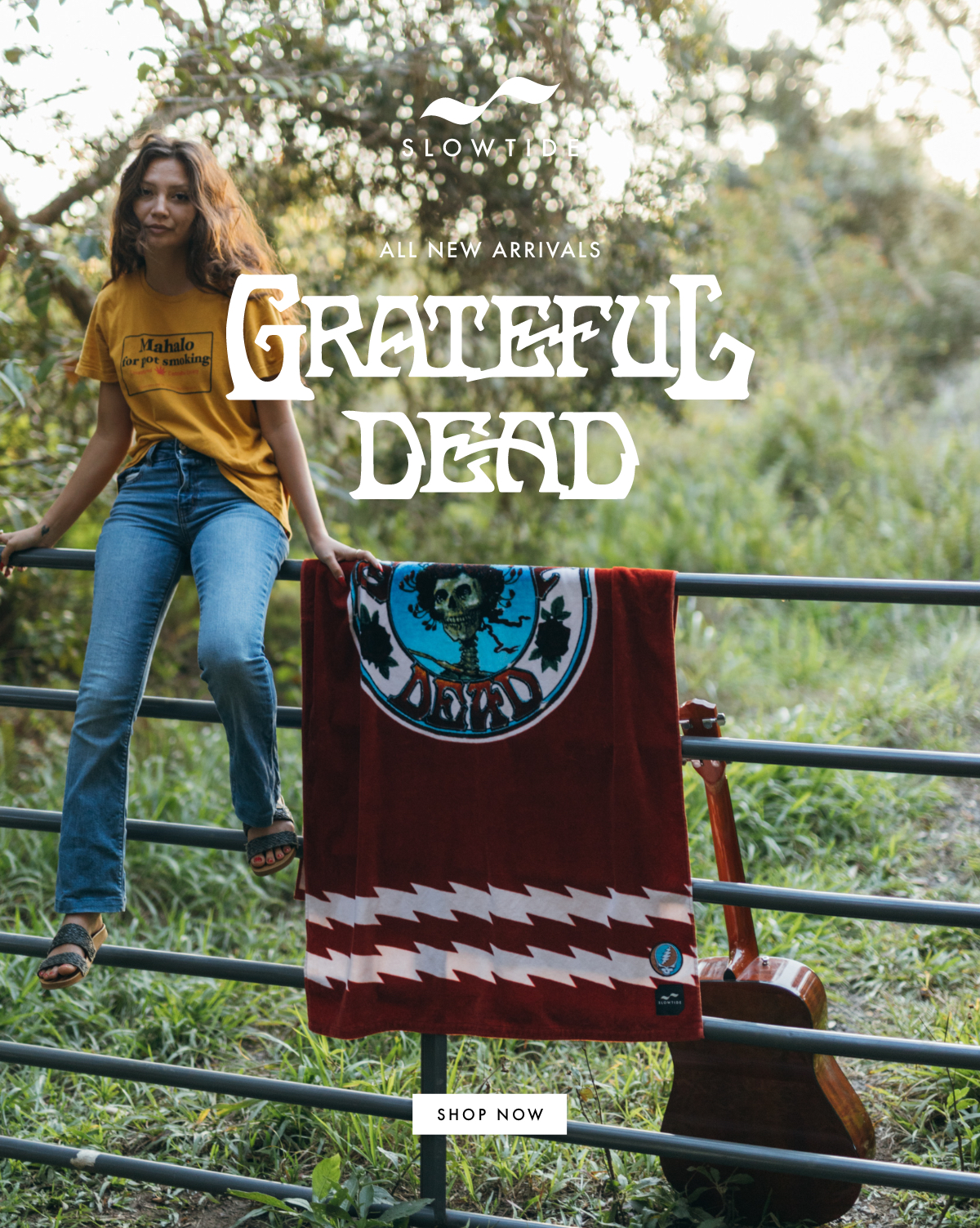 Grateful Dead Kitchen Towels: Slowtide Launches New Deadhead Collab