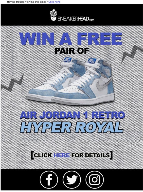 free pair of jordans